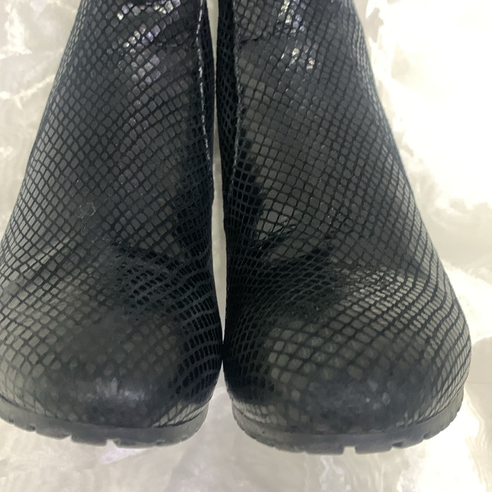 Made in🇮🇹AQUATALIA Super Soft Waterproof Snakeskin Leather Ankle … - Picture 13 of 16